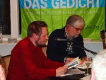 Maik Lippert und Georg Maria Roers. Foto: DAS GEDICHT