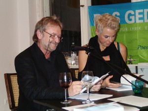 Salli Sallmann und Jo Lenz. Foto: DAS GEDICHT