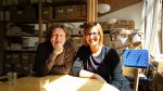 Anton G. Leitner und Verlegerin Kristina Pöschl im lichtung verlag, Viechtach. Foto: DAS GEDICHT