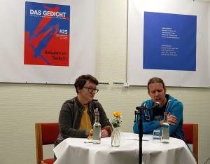 1. Duett: Melanie Arzenheimer und Matthias Kröner. Foto: Das Gedicht