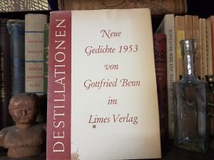 "DESTILLATIONEN" von Gottfried Benn