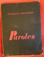 "Paroles" von Jacques Prevert von 1947